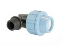 ПНД Соединение угловое 40х11/4" нар/р Unipump (25229)