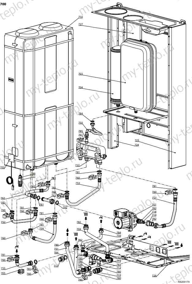 Запчасти Ariston CLAS B EVO 28 FF купить в Перми