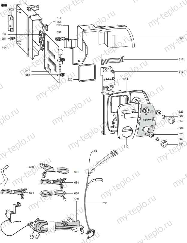 Запчасти Ariston UNO 24 MFFI купить в Перми