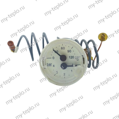 Термоманометр для котла Neva Lux 8618 (termmanomNevaLux18)