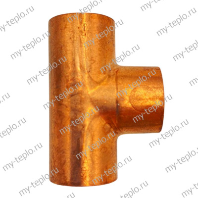 Медь Тройник 15 пайка