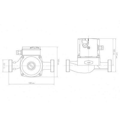 Насос циркуляционный Джилекс Циркуль 25-40 (2540)